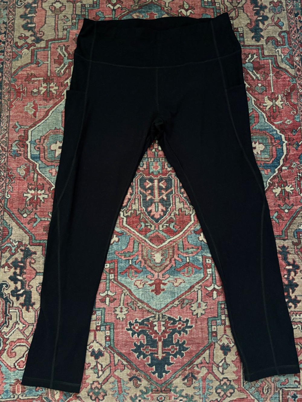 Phisockat Sz XXL  Black High-Waist Leggings